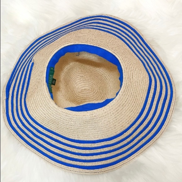 Lauren Ralph Lauren Wide Brim Strip Beach Sunhat main image 9